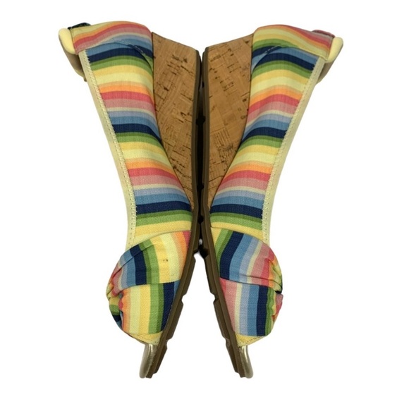 Anne Klein Sport Wedge Open Toe Size 8M - Picture 2 of 4